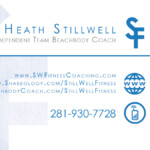 fitness business card